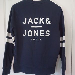 JACK & JONES NAVY BLUE SWEATER